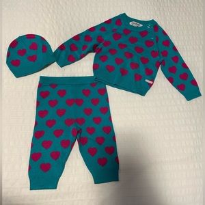 Posh peanut 0-3 month set for girls